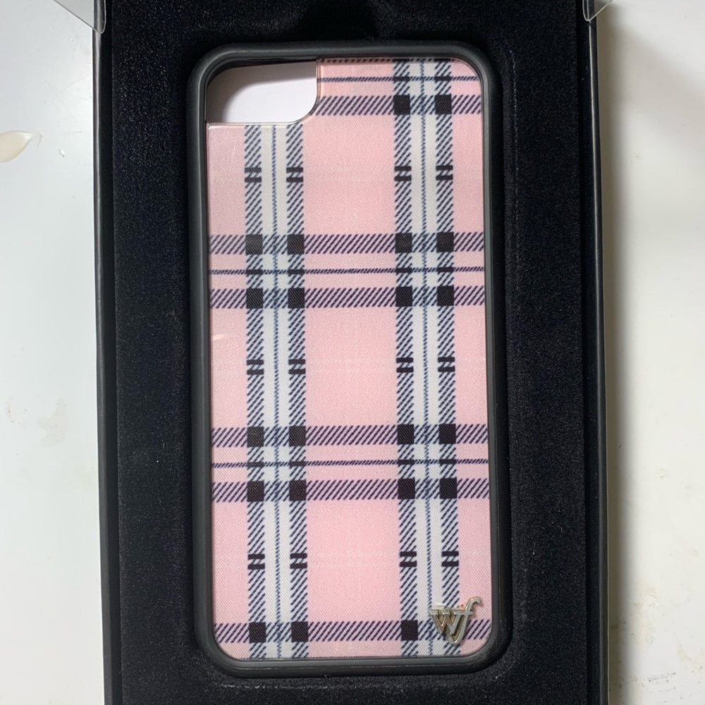 Pink Wildflower iPhone 6/7/8 case - Picture 2 of 3